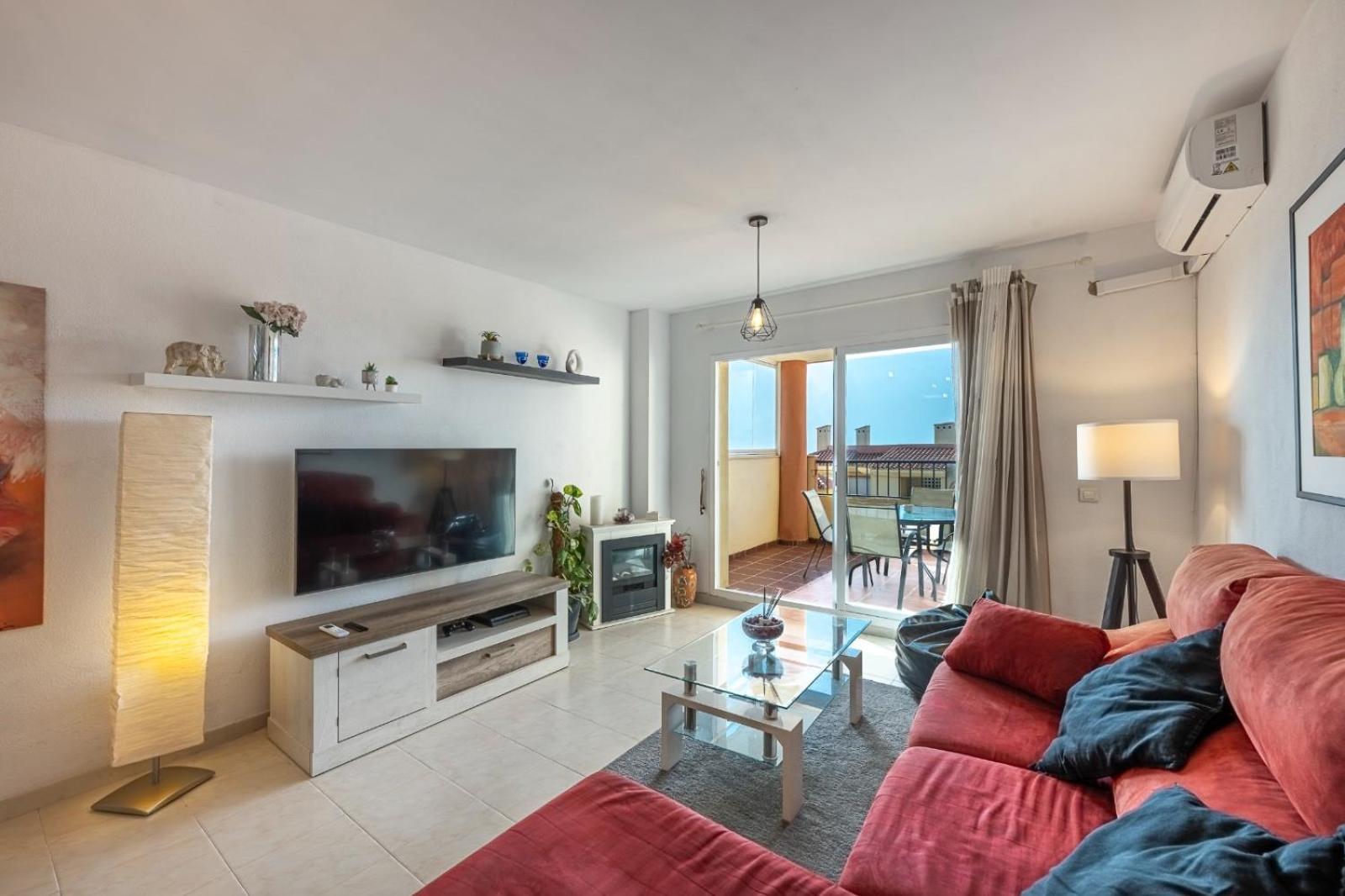 Apartamento Acogedor Con Vista Al Mar 马拉加 外观 照片