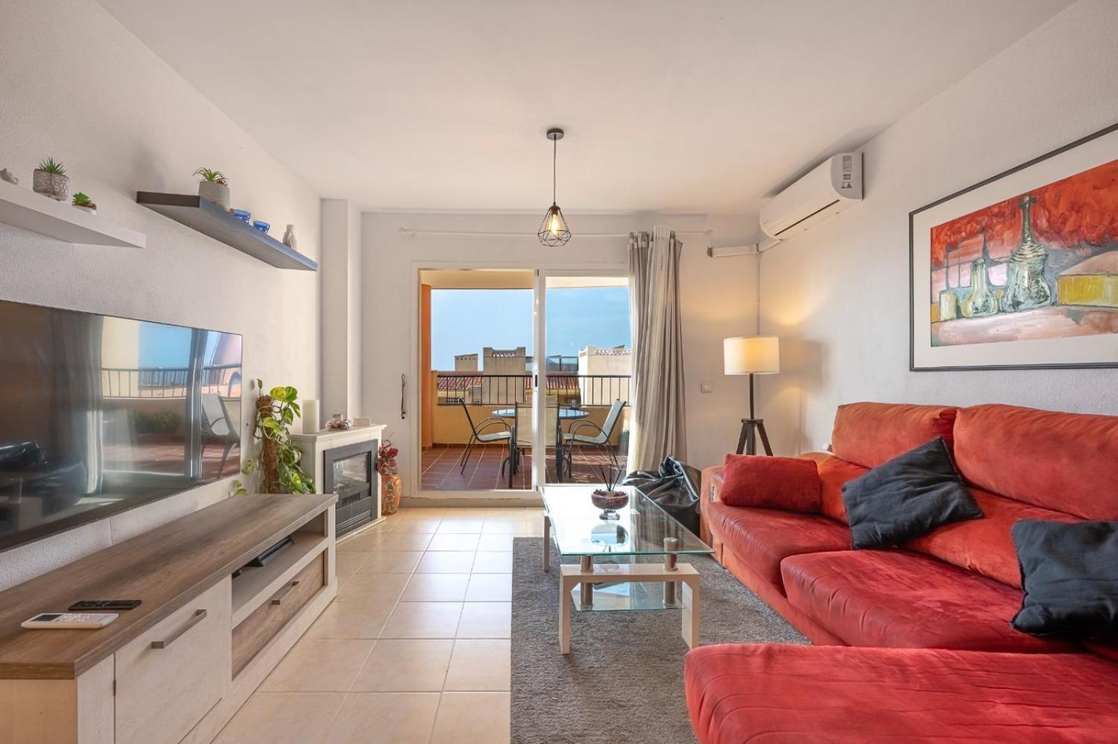 Apartamento Acogedor Con Vista Al Mar 马拉加 外观 照片